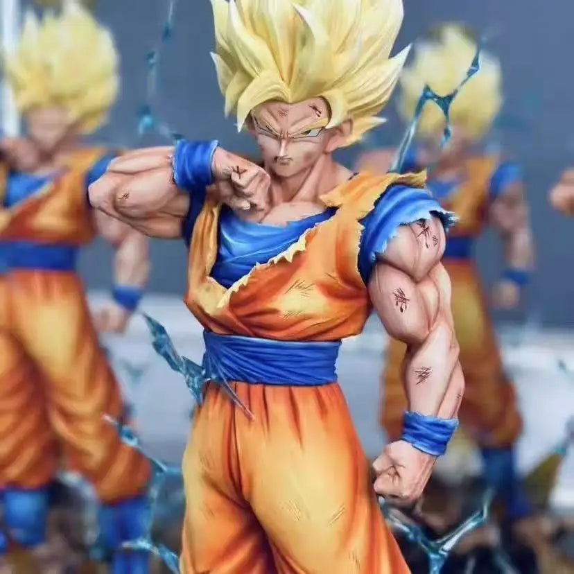 Figura Goku SSJ2 - Dragon Ball Z | Base LED Super Saiyan 2 33cm