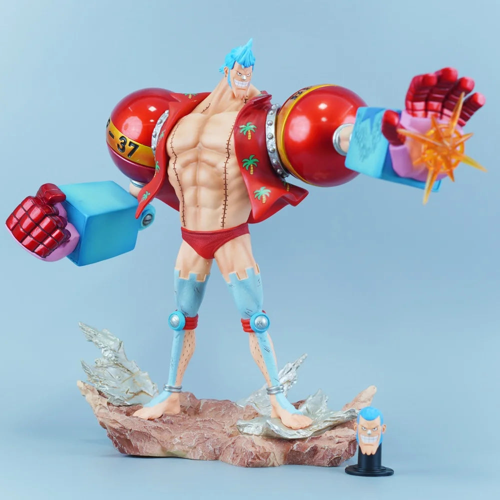 Figura Franky - One Piece | Cyborg Sombrero de Paja 28,5cm