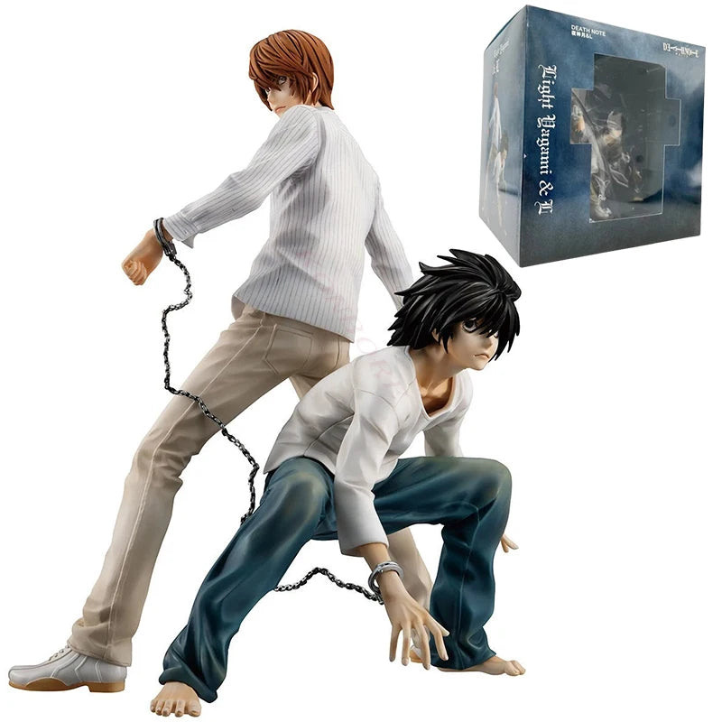 Figura Light y L Diorama - Death Note | 24cm