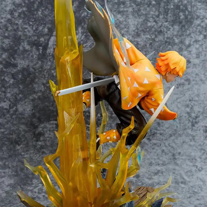 Figura Zenitsu Agatsuma - Kimetsu no Yaiba | Rayo del Trueno 35cm
