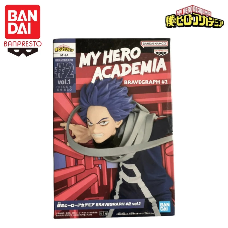 Figura Hitoshi Shinso - My Hero Academia | Banpresto Bravegraph 12cm