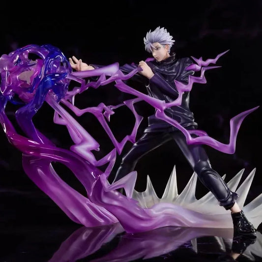 Jujutsu Kaisen Anime Figure Gojo Satoru Action Figure Manga Battle Scene Desktop Decoration Doll Model Collection Kids Toys Gift