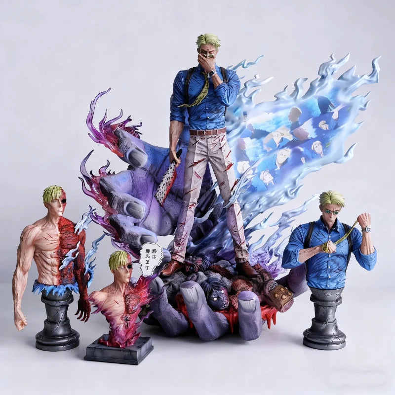 Figura Kento Nanami - Jujutsu Kaisen | Premium 3 Cabezas 32cm