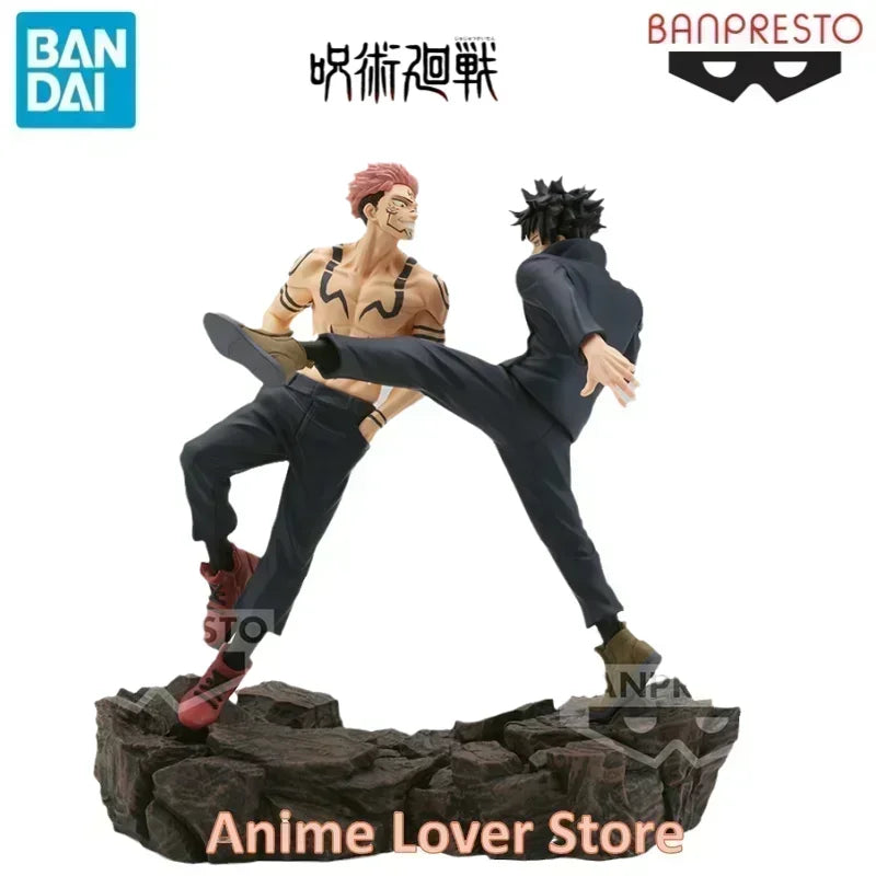 Figura Megumi Fushiguro y Sukuna Ryomen - Jujutsu Kaisen | Banpresto Combinación Batalla