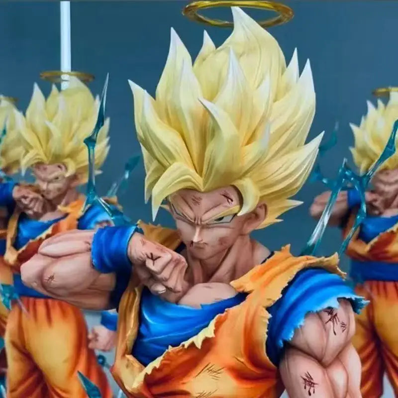 Figura Goku SSJ2 - Dragon Ball Z | Base LED Super Saiyan 2 33cm
