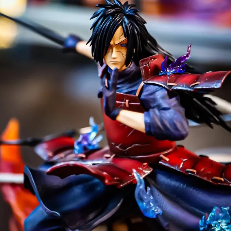Figura Madara Uchiha - Naruto Shippuden | Estatua con Base de Dragón