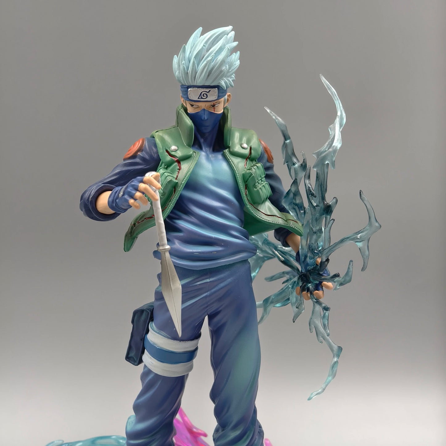 Figuras de acción de Anime Hatake Kakashi de 24cm y 9,4 pulgadas, estatua de Pvc, adorno de escritorio, colección, modelo de estatua, decoración, juguetes para habitación y escritorio