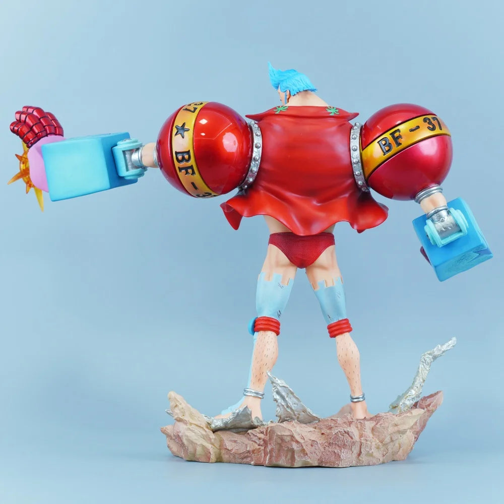 Figura Franky - One Piece | Cyborg Sombrero de Paja 28,5cm