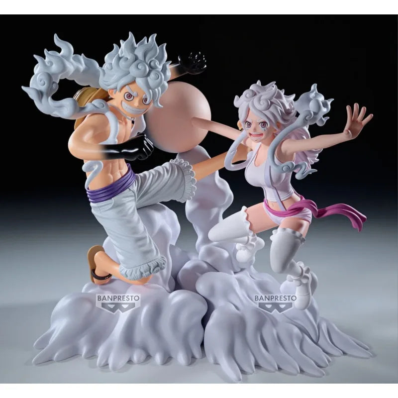 Figuras Luffy Gear 5 y Jewelry Bonney - One Piece | Bandai Banpresto Senkouzekkei