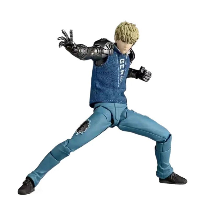 Figura Genos - One Punch Man | Kaiyodo Revoltech Articulada