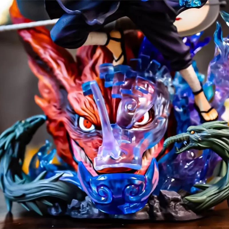 Figura Madara Uchiha - Naruto Shippuden | Estatua con Base de Dragón