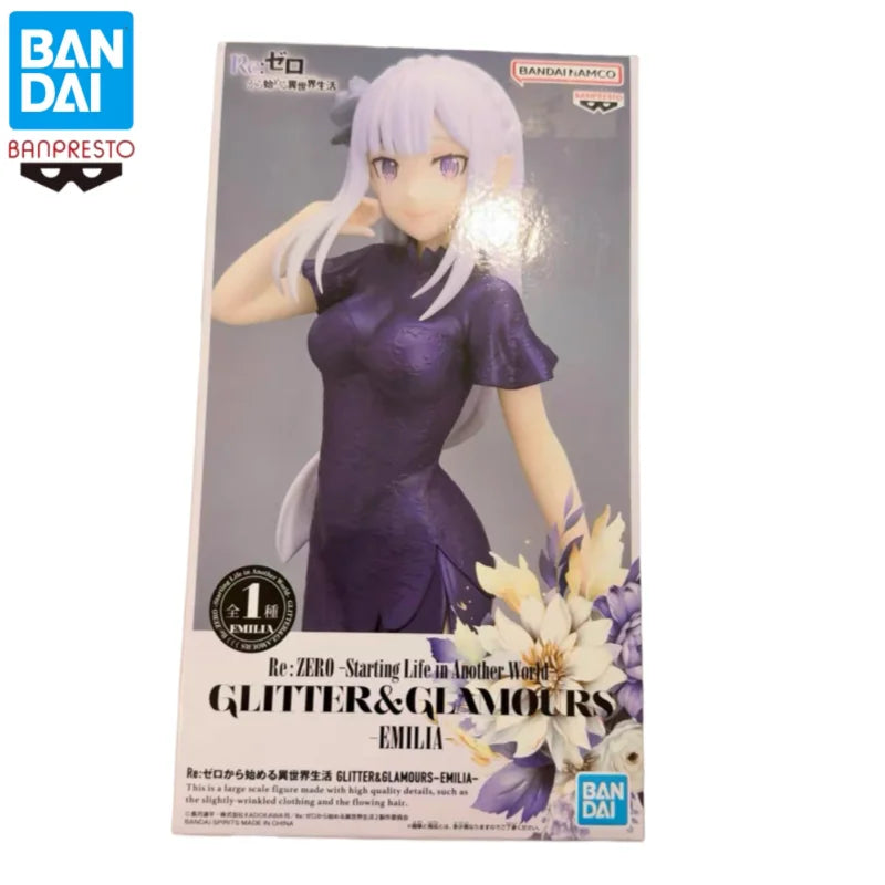 Figura Emilia - Re:Zero | Banpresto Glitter & Glamours 24cm