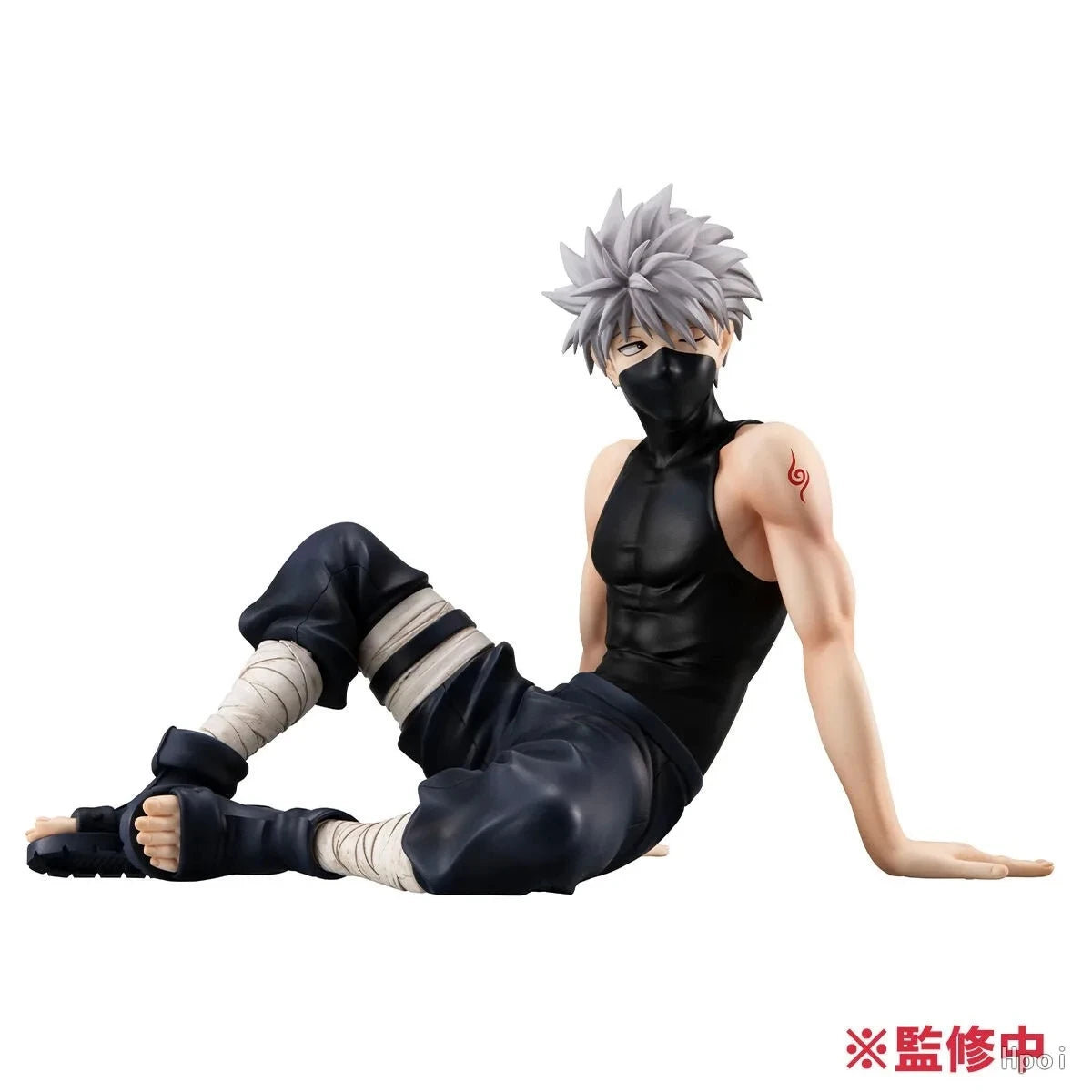Figura Kakashi Hatake - Naruto Shippuden | Postura Sentada con Estrellas 9cm