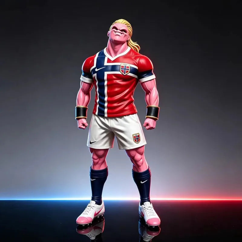 Figura Majin Buu Haaland (parodia) - Dragon Ball | PVC 25cm