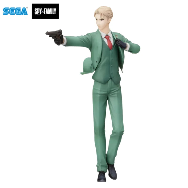 Figura de Acción Original de Sega Spy Family Loid Forger, 100 % Genuina, en Existencia, Artículo de Anime, Modelo, Figurita, Adornos, Regalos para Fiestas