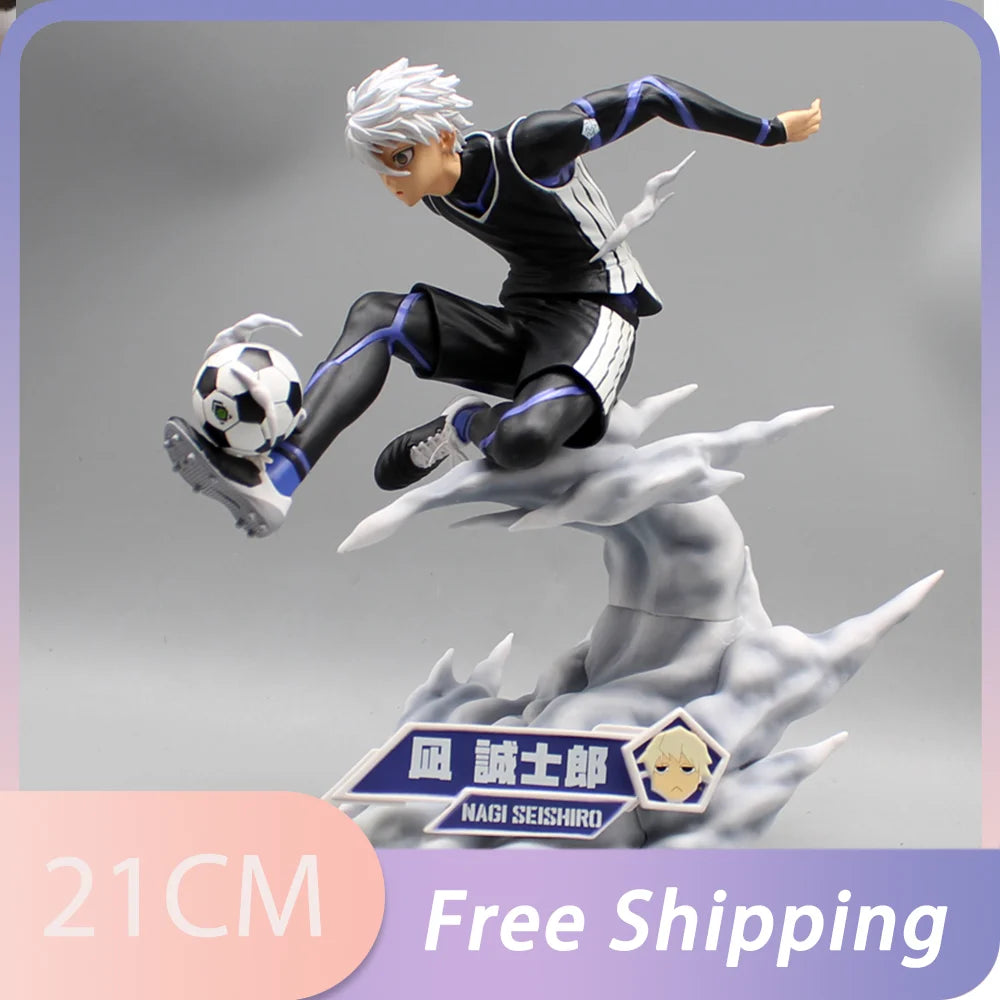 Figura Nagi Seishiro - Blue Lock | Estatua PVC 21cm