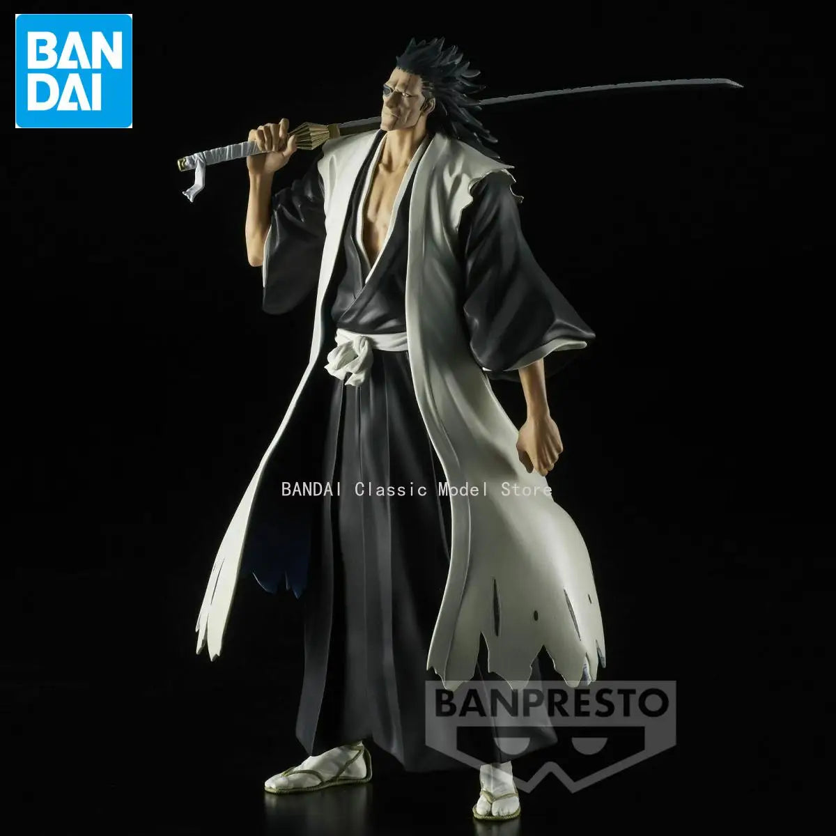 Figura Zaraki Kenpachi - Bleach | Bandai Banpresto Solid and Souls
