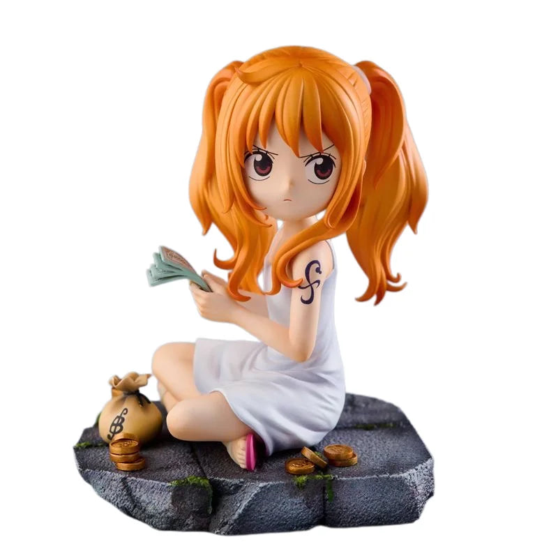 Figura Nami Niña - One Piece | Versión Q 10cm
