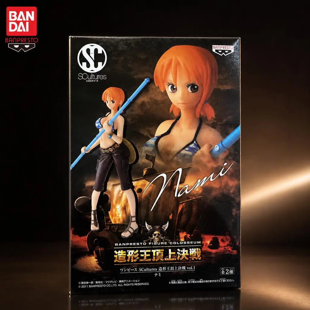 Figura Nami - One Piece | Banpresto SCultures 9cm