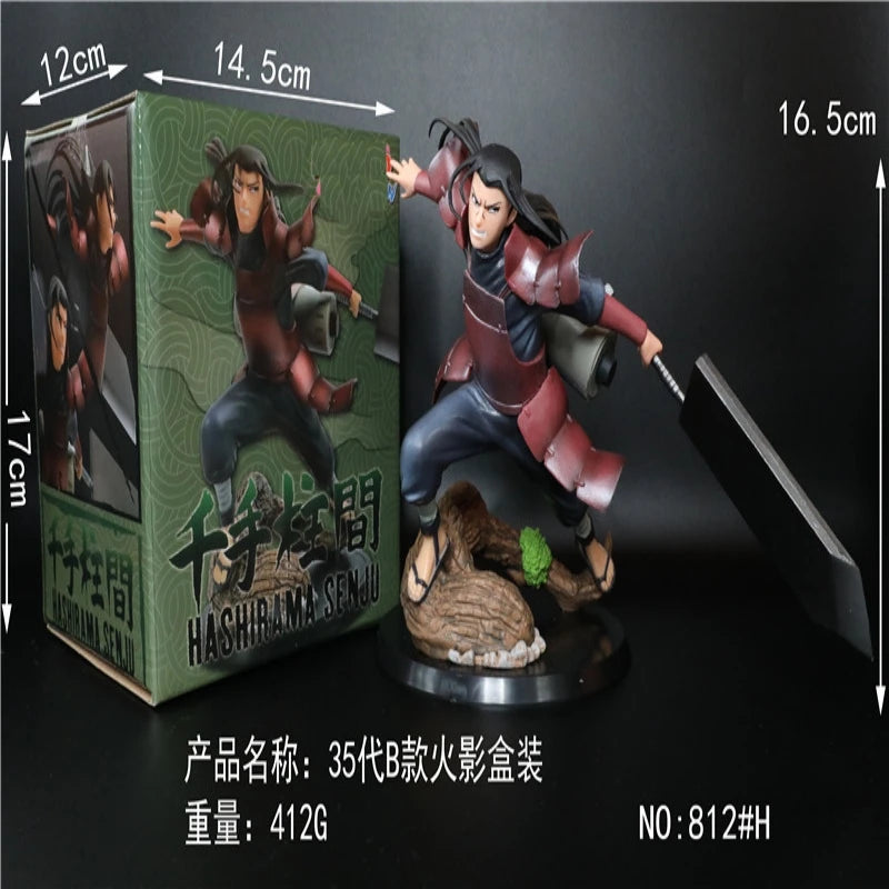Figura Hashirama y Tobirama Senju - Naruto | Estatua GK 18cm