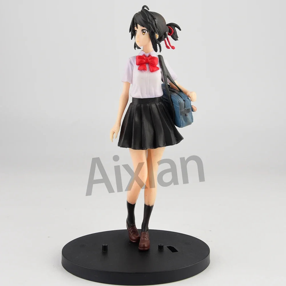 Figuras Your Name y Weathering With You - Makoto Shinkai | Taki, Mitsuha, Hodaka, Hina 20cm