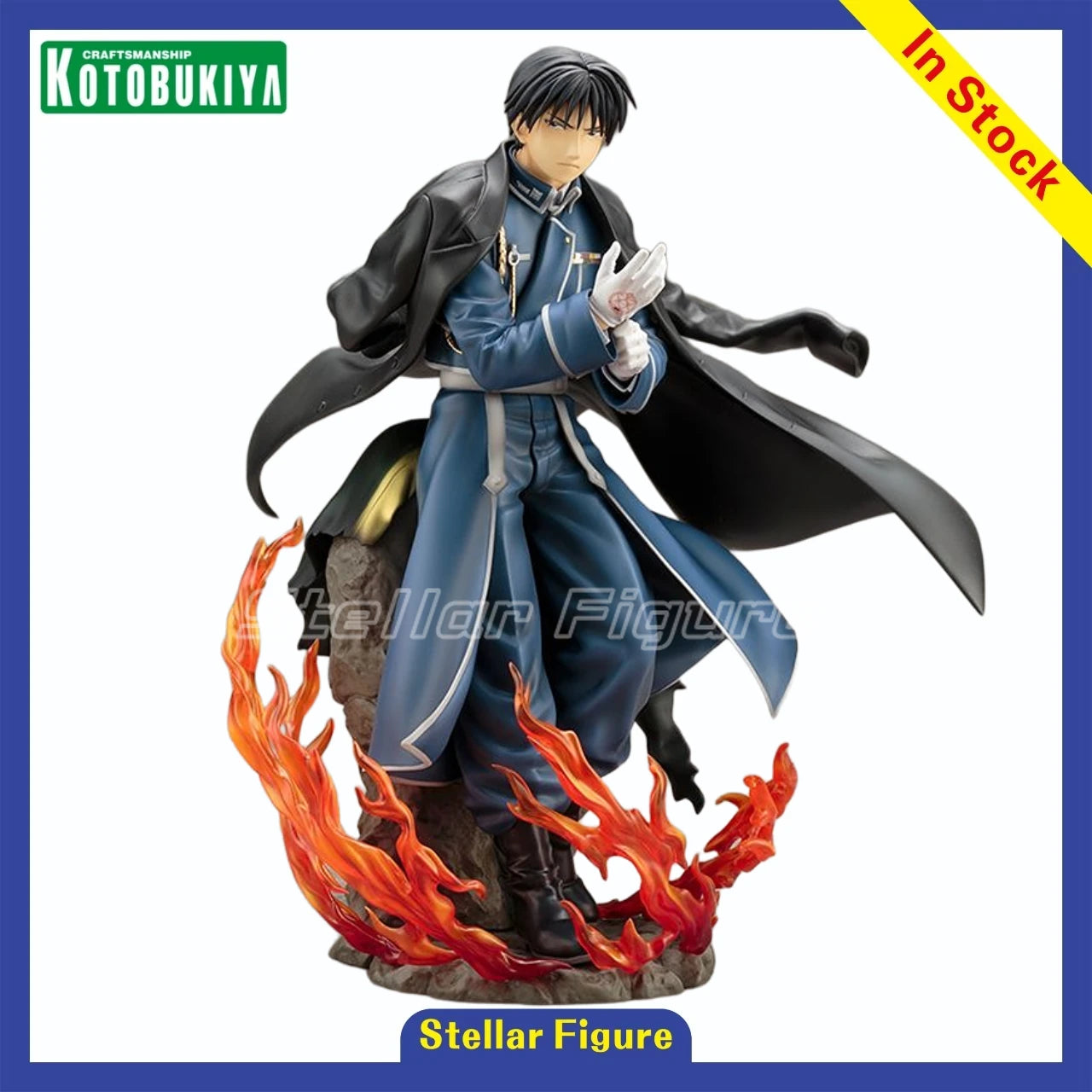 【SF】en Stock Kotobukiya ARTFX J FULLMETAL ALCHEMIST Colonel Roy Mustang 1/8 escala figura modelo juguetes regalos