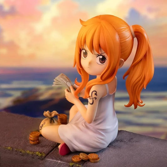Figura Nami Niña - One Piece | Versión Q 10cm