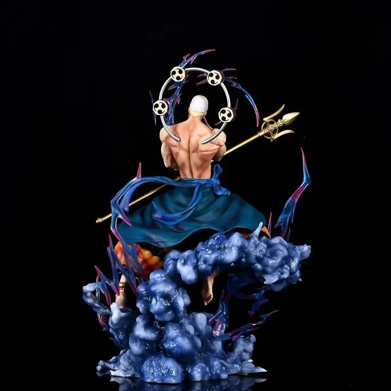 Figura Enel - One Piece | GK con Luz LED y 3 Cabezas Intercambiables