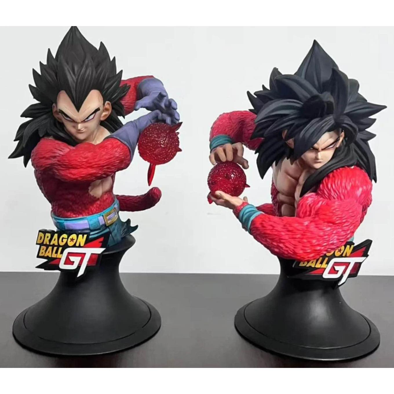 Figura Son Goku y Vegeta SSJ4 - Dragon Ball GT | Busto 24cm