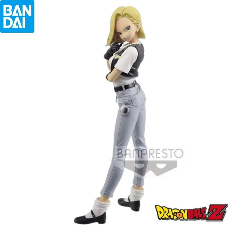 Figura Androide 18 - Dragon Ball Z | Banpresto Glitter & Glamours 25cm