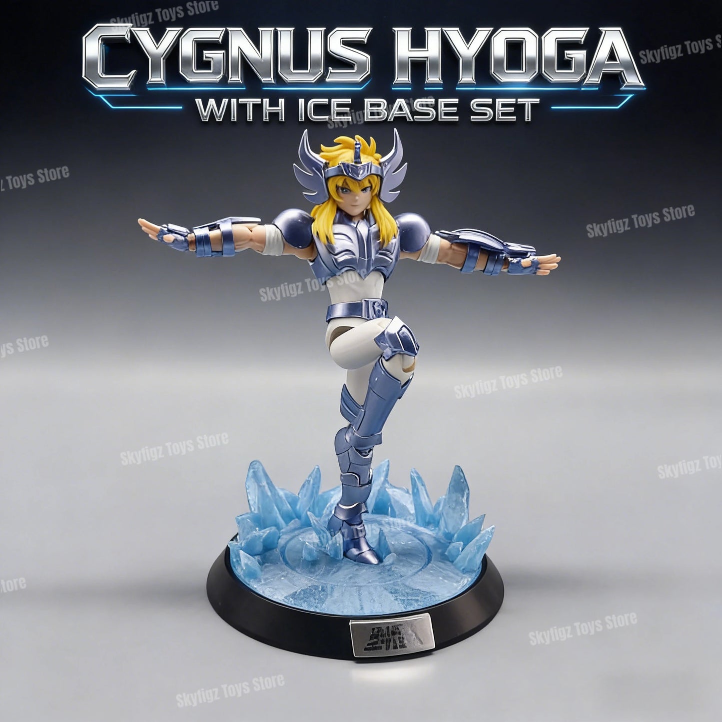 Base de Efectos de Hielo Cygnus y Acuario - Saint Seiya | Blokees