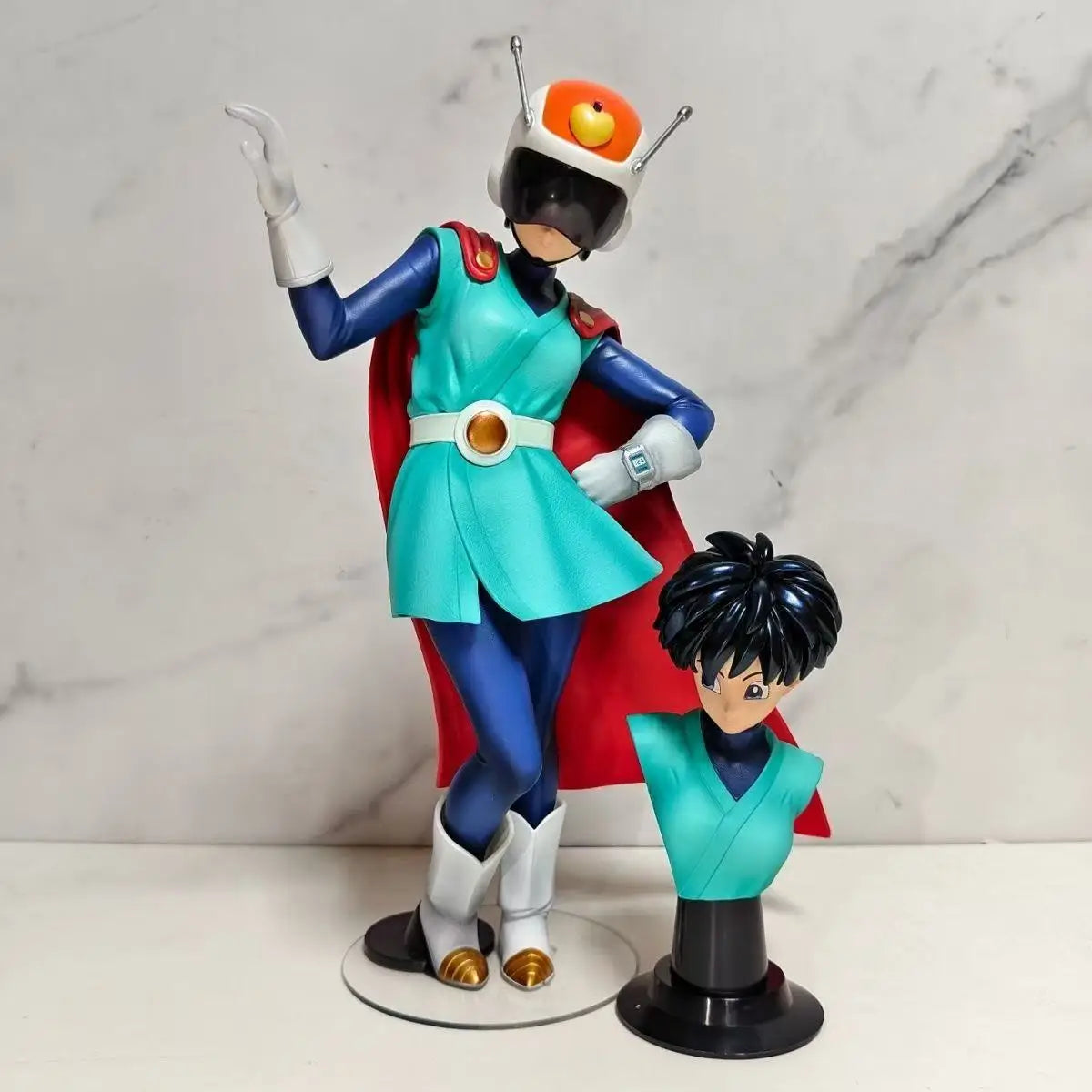 Figura Son Gohan y Videl - Dragon Ball Z | Cabezas Intercambiables
