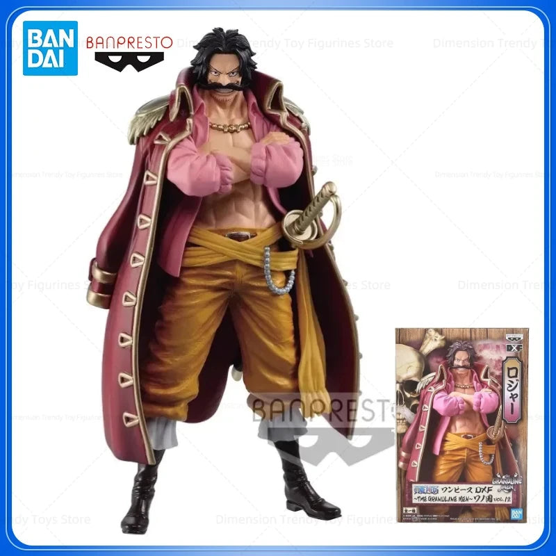 Figura Gol D. Roger - One Piece | DXF Grandline Wano Country Banpresto 17cm