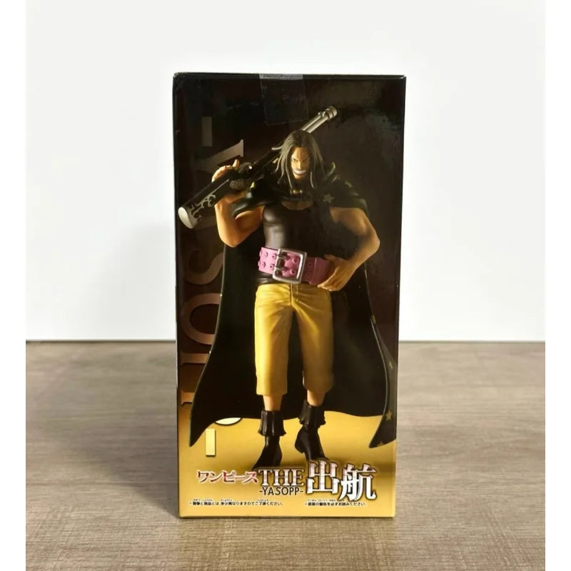 En Stock Bandai Original Banpresto One Piece Yasopp figura de acción modelo muñeca nuevos personajes de Anime en caja