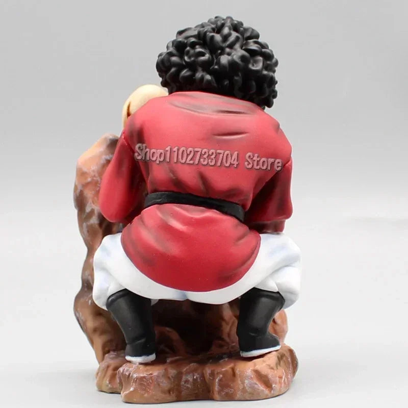 11.5cm Dragon Ball Gk Statue Hercule Ring Satan Action Figure Anime Monk Namu Mister Toys Puppies Doll PVC Collection Model Gift