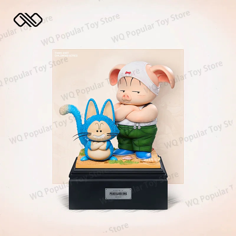 Figuras Oolong y Puar - Dragon Ball | JT Studio PVC 8-14cm