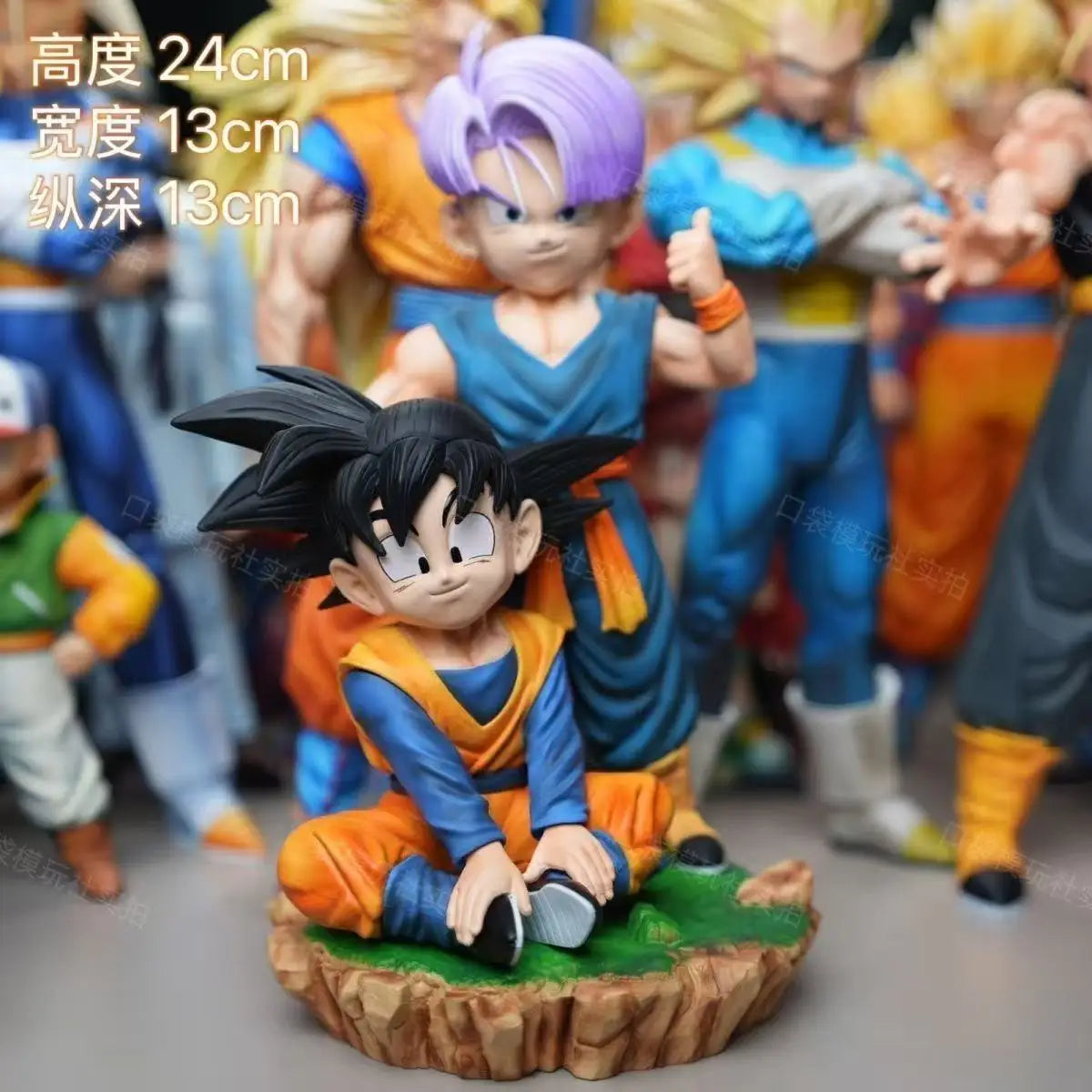Figura Goten y Trunks Super Saiyan - Dragon Ball Z | Estatua PVC