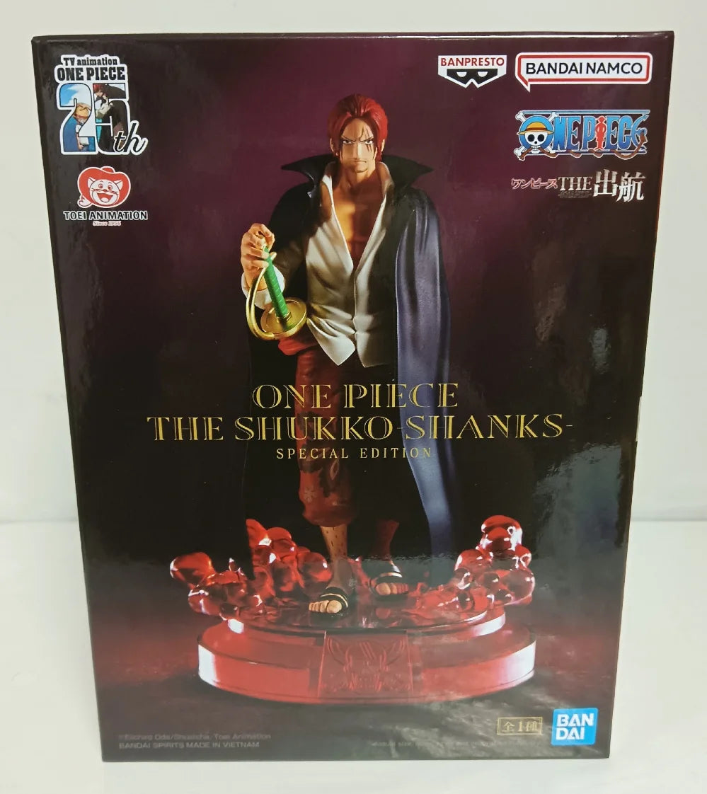 Figura Shanks - One Piece | Shanks el Pelirrojo, edición especial Shukko