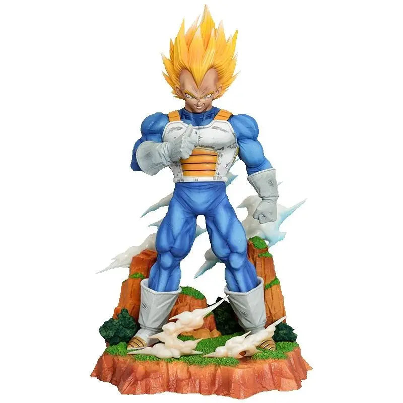 Figura Vegeta Super Saiyan Battle - Dragon Ball Z | PVC 33cm