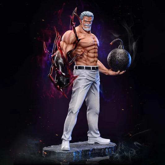 26cm One Piece Figure Monkey D Garp Action Figure Statue PVC