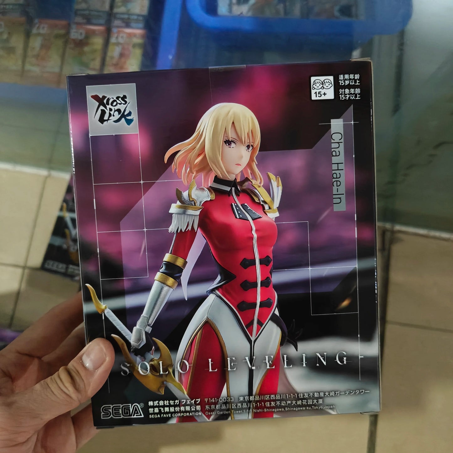 Figura Sung Jin Woo / Cha Hae-in - Solo Leveling | SEGA Xross Link