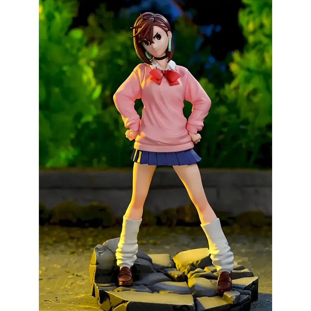 Figura Momo Ayase - Dandadan | Momo Ayase, figura de chica fantasma con decoración