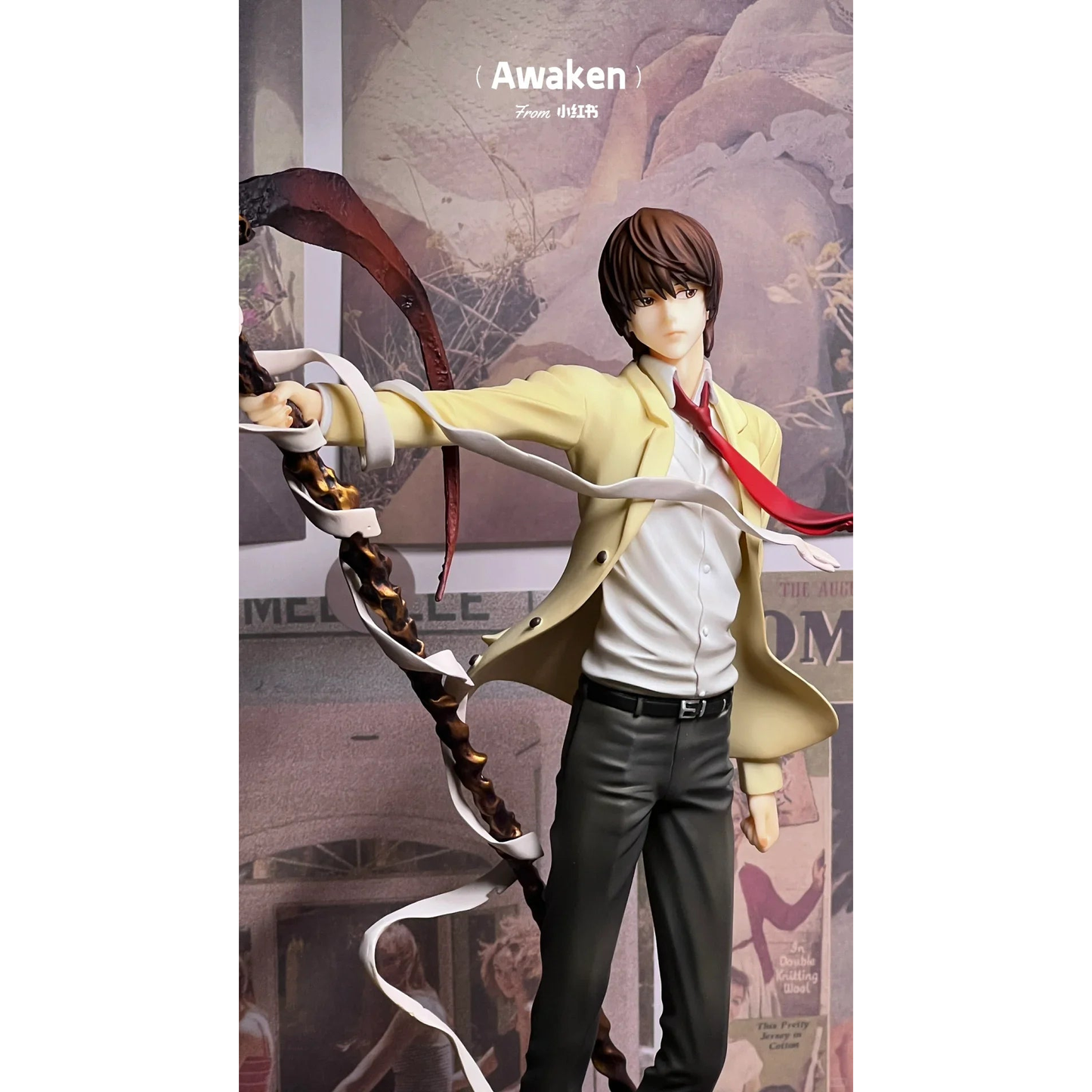 Figura Yagami Light - Death Note | Estatua GK 26cm