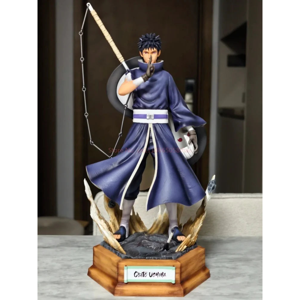 Set Uchiha Obito y Kakashi Hatake - Naruto Shippuden | Estatua GK 21cm
