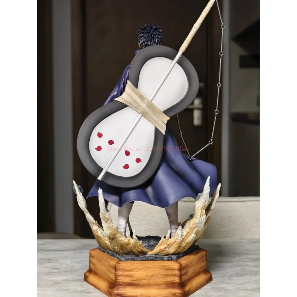 Set Uchiha Obito y Kakashi Hatake - Naruto Shippuden | Estatua GK 21cm