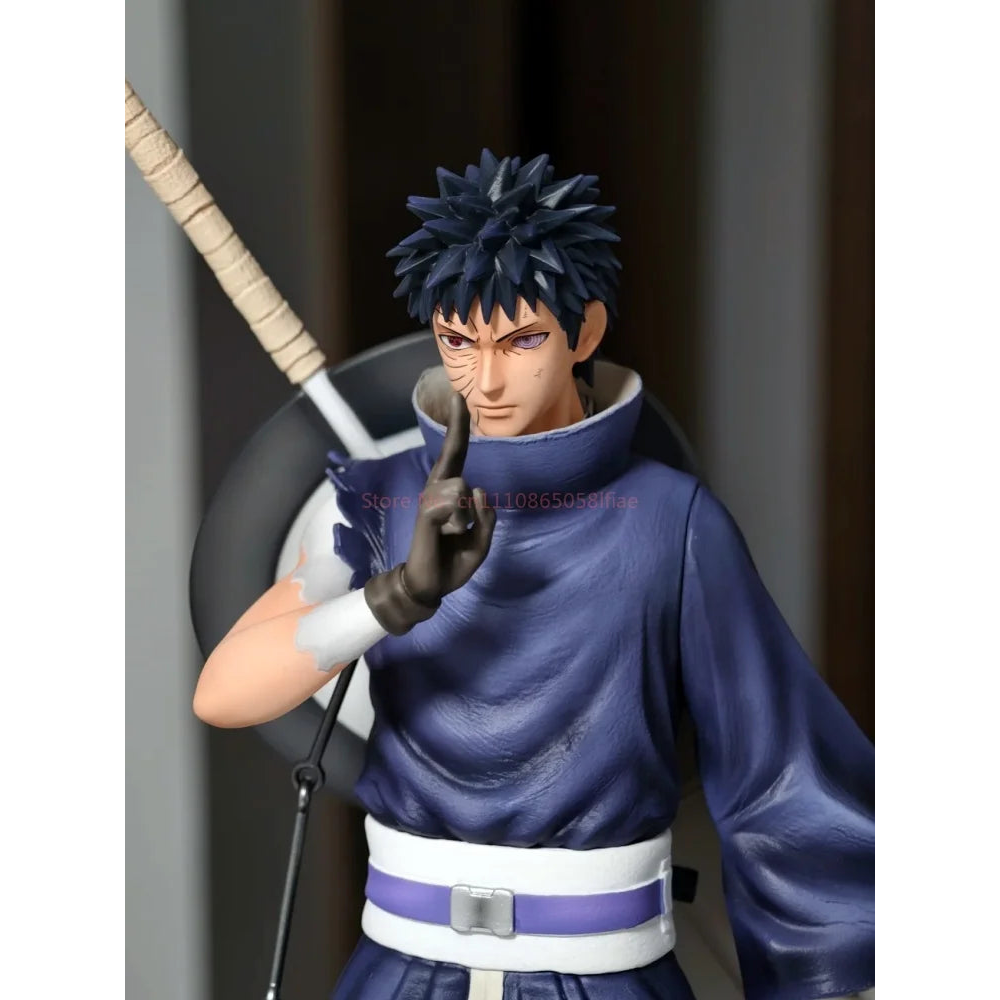 Set Uchiha Obito y Kakashi Hatake - Naruto Shippuden | Estatua GK 21cm