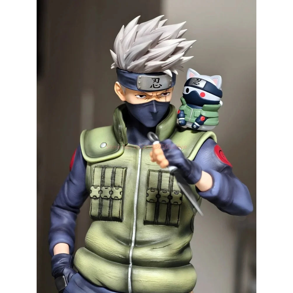 Set Uchiha Obito y Kakashi Hatake - Naruto Shippuden | Estatua GK 21cm