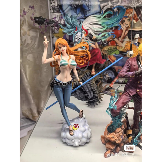 Figura Nami - One Piece | Post Time Skip 22cm